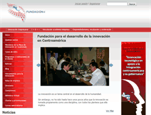 Tablet Screenshot of fundacion-i.org